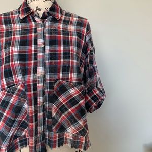 Zara Oversized Flannel
